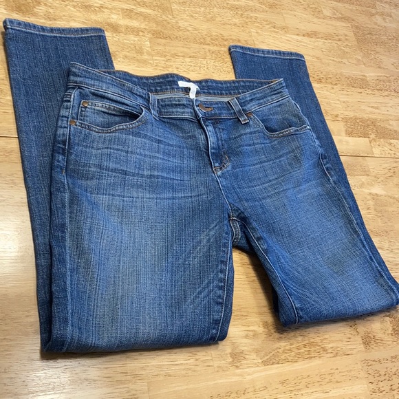 Lovely Eileen Fisher stretch straight leg jeans - Picture 4 of 12